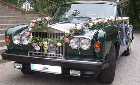 Hochzeitsauto-Oldtimer
